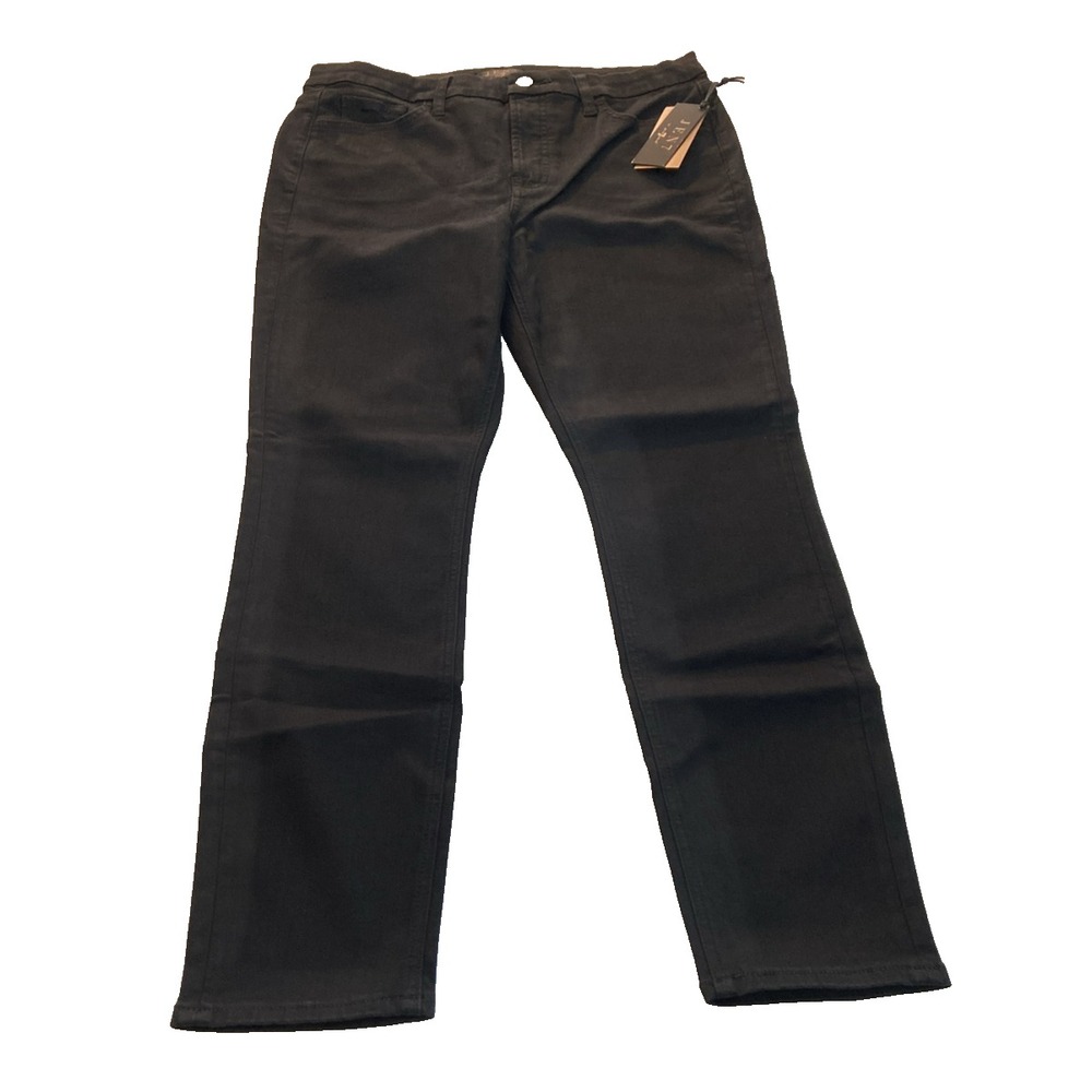 7 For All Mankind Jen7 Black Skinny Jeans Womens Size 12 Regular GS0709434
